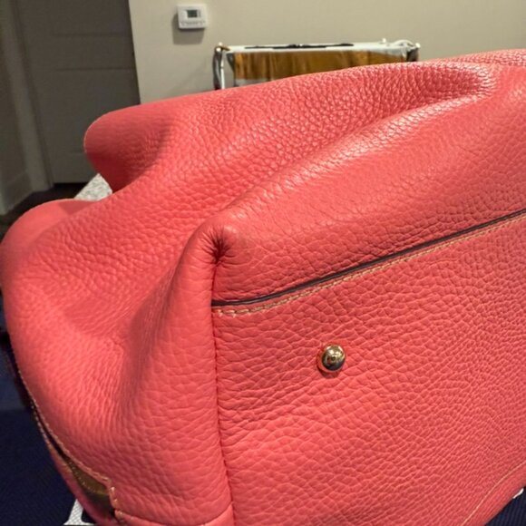 Dooney & Bourke Pink Leather Handbag - Picture 15 of 16